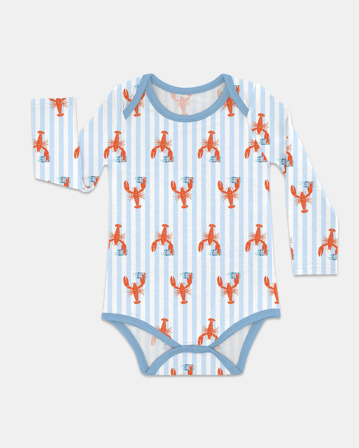 Custom Name Crawfish Beer Season Bamboo Bodysuit