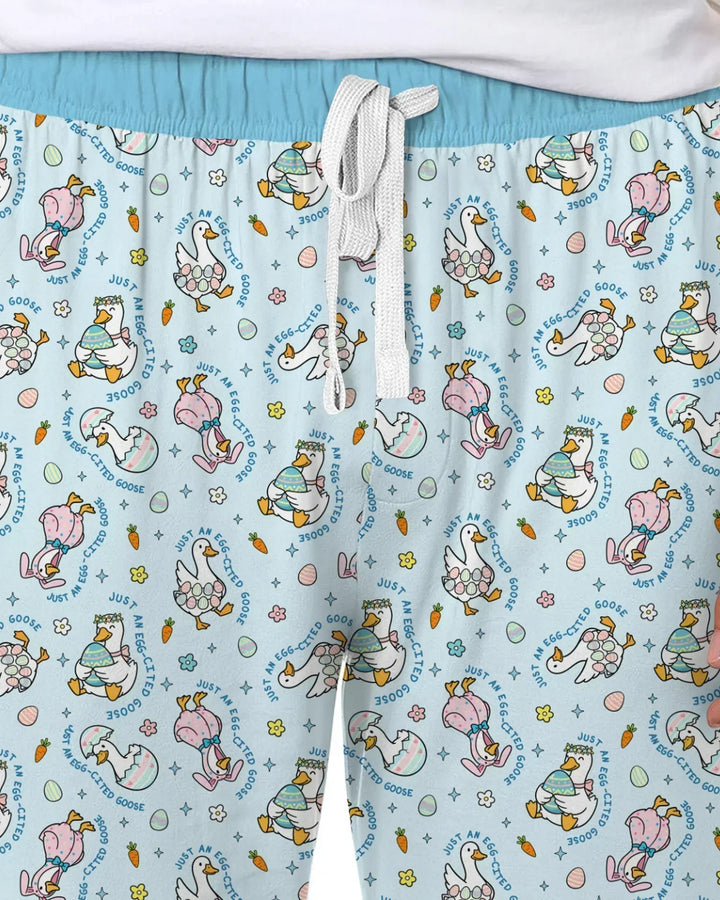 Easter Silly Goose Bamboo Men's Pajama Set