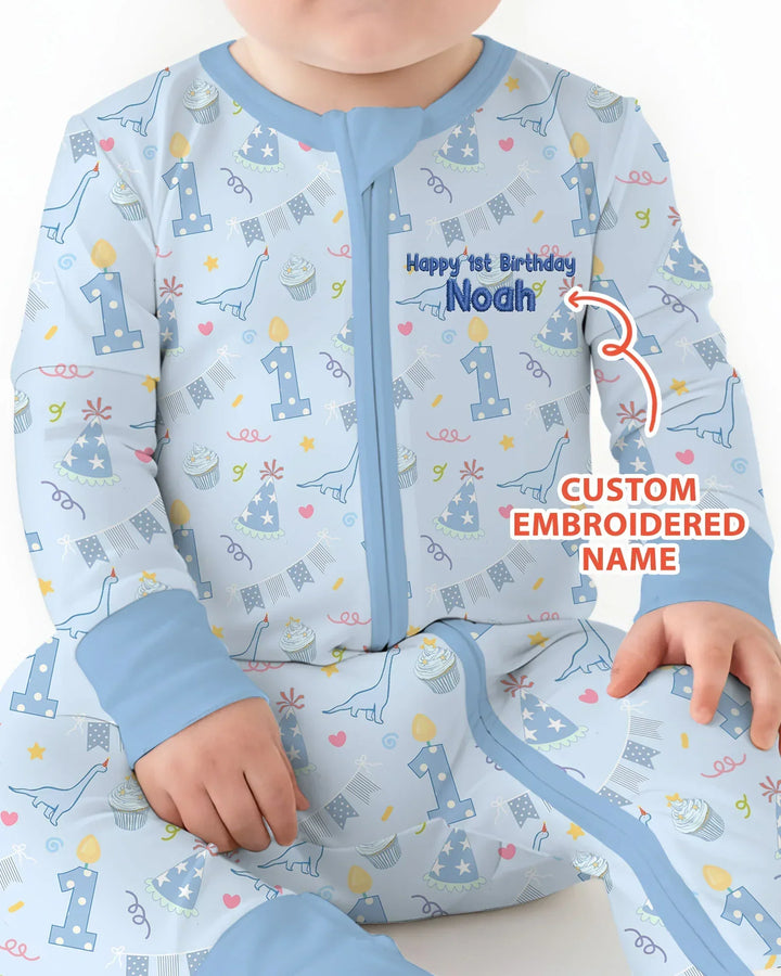 Gerippte Babykleidung mit individuellem Foto - Weich &amp; Skizzenhaft