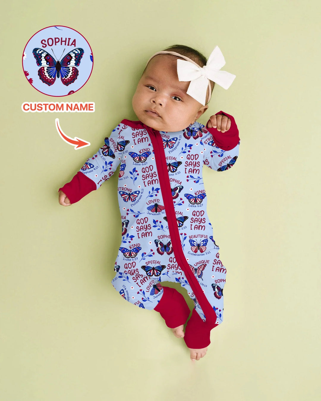 Gerippte Babykleidung mit individuellem Foto - Weich &amp; Skizzenhaft