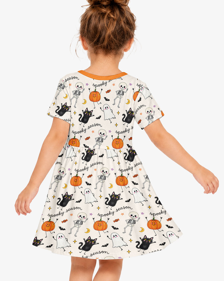 Hangin’ With My Boos Bamboo Twirl Dress