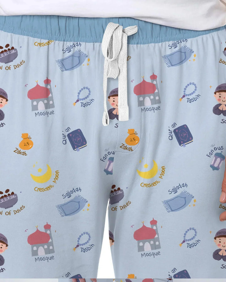 Vorlage Herren-Pyjama-Set
