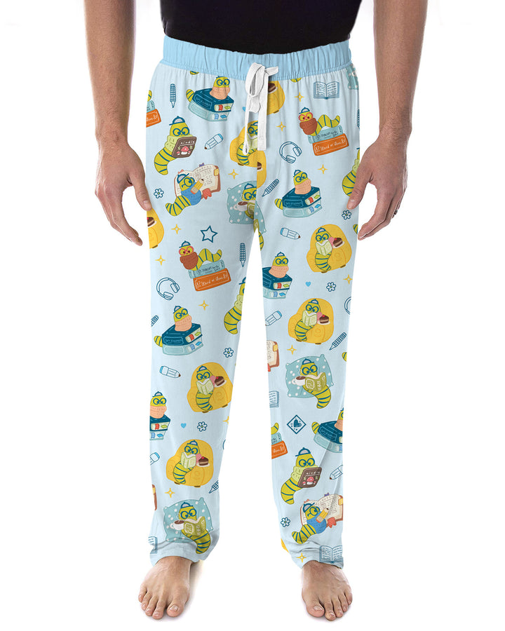 Little Book Worm Family Matching Bamboo Men's Pajama Set