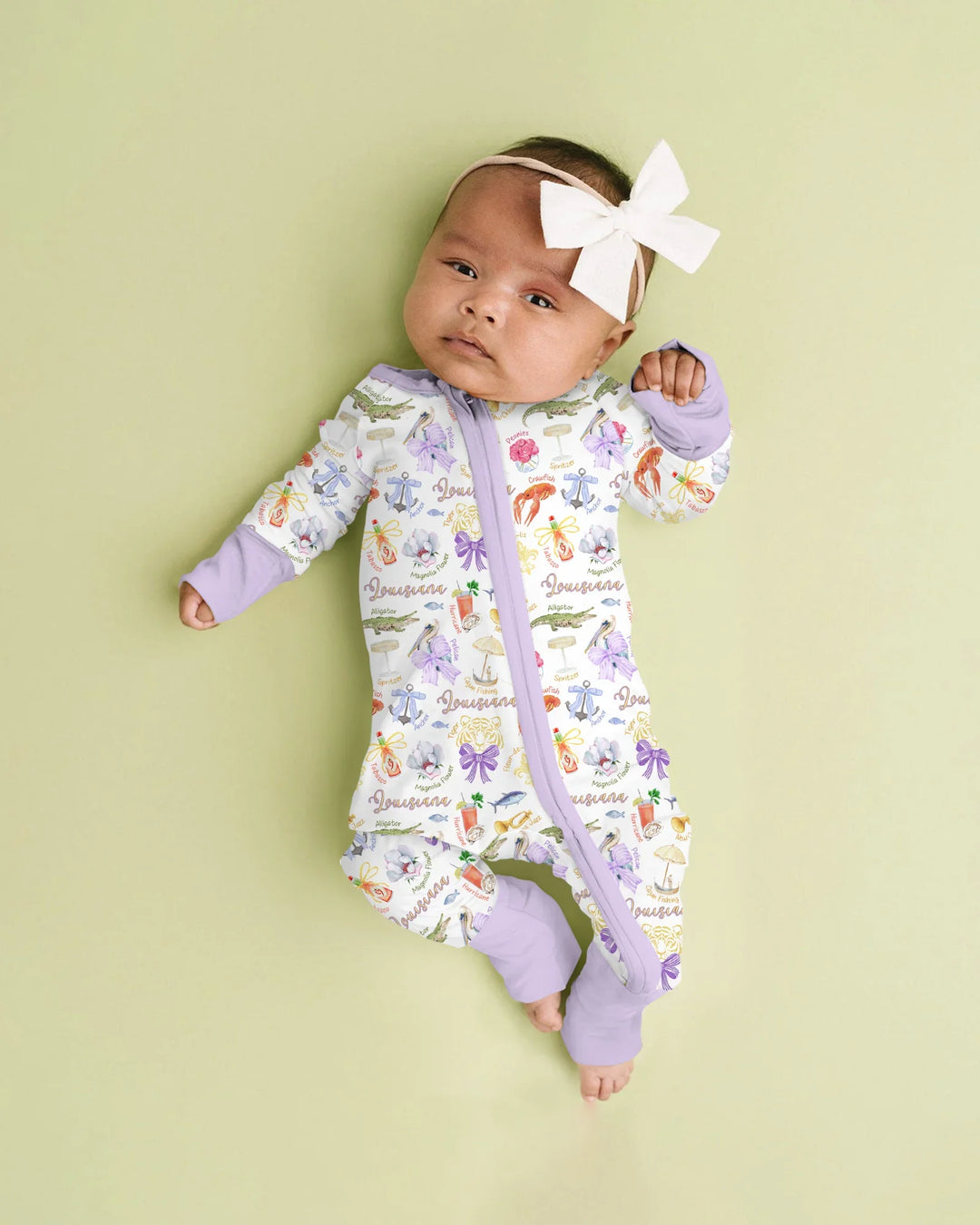 Louisiana Preppy Summer Bamboo Convertible Zippy