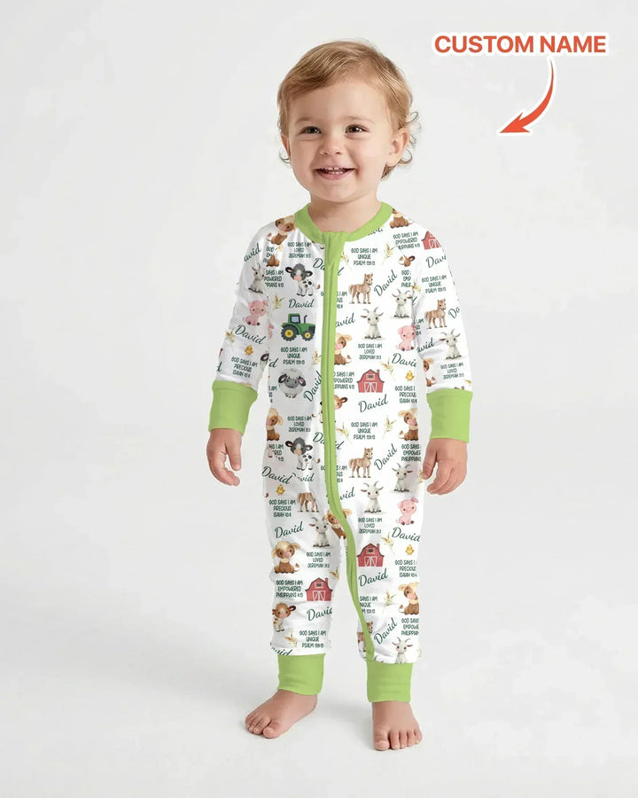 Gerippte Babykleidung mit individuellem Foto - Weich &amp; Skizzenhaft