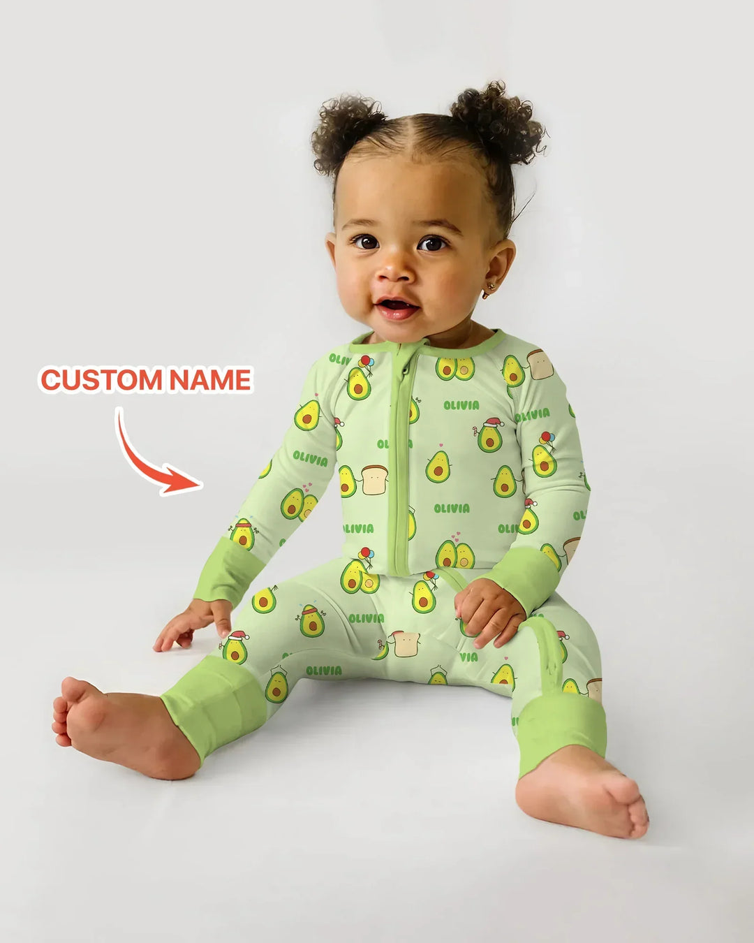 Gerippte Babykleidung mit individuellem Foto - Weich &amp; Skizzenhaft