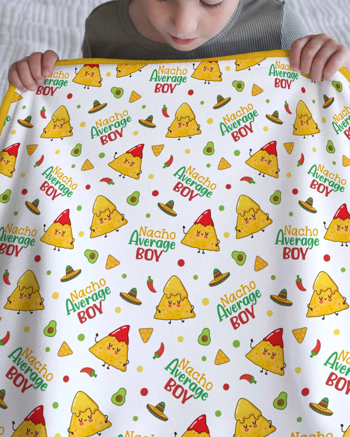Lil Nacho Average Kid Bamboo Blanket
