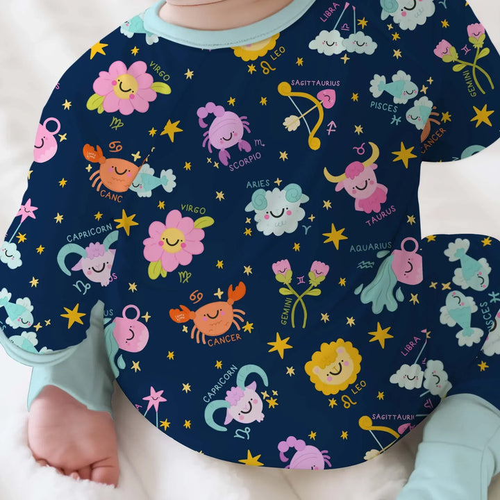 Gerippte Babykleidung mit individuellem Foto - Weich &amp; Skizzenhaft
