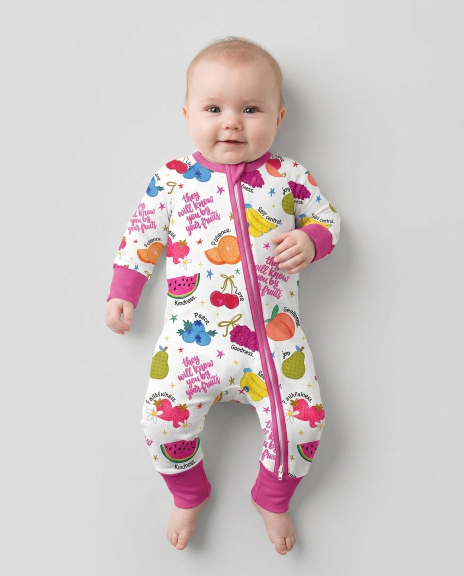They Will Know You By Your Fruits Bamboo Convertible Zippy