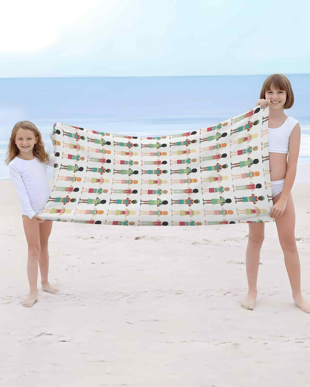 Little Friends Everywhere Bamboo Beach Towel