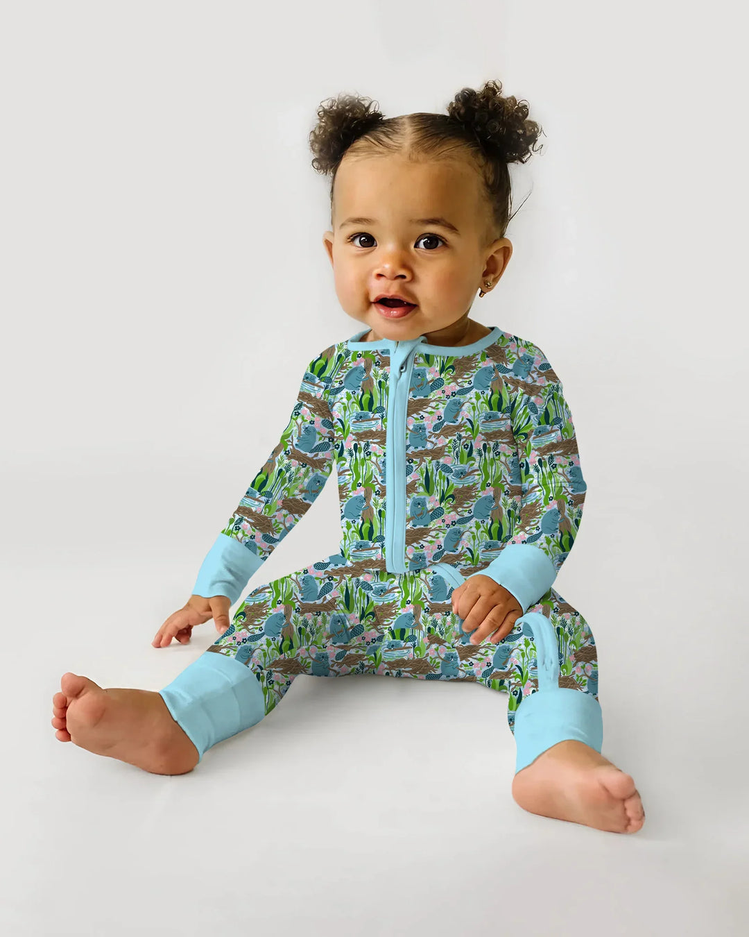 Gerippte Babykleidung mit individuellem Foto - Weich &amp; Skizzenhaft