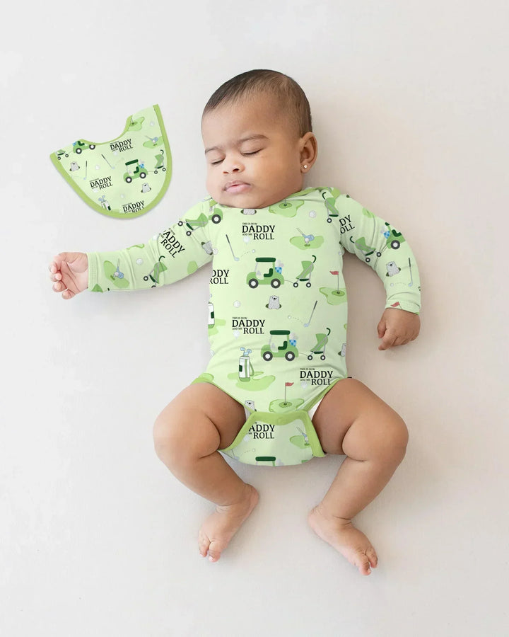 Gerippte Babykleidung mit individuellem Foto - Weich &amp; Skizzenhaft