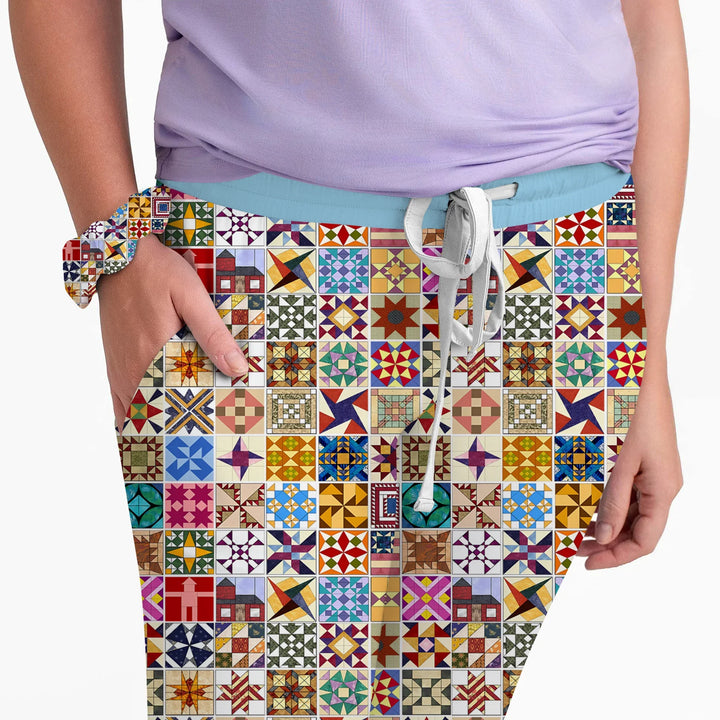 Heritage Quilt Bambus Damen Pyjama Set