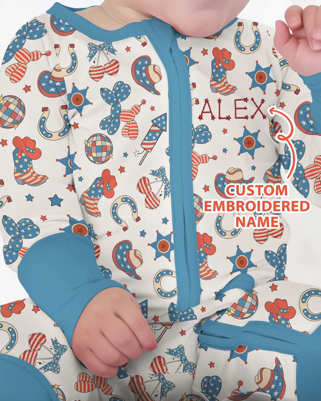Gerippte Babykleidung mit individuellem Foto - Weich &amp; Skizzenhaft