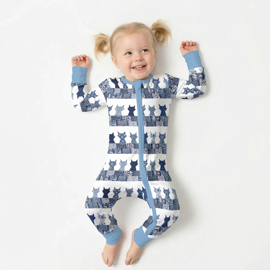 Gerippte Babykleidung mit individuellem Foto - Weich &amp; Skizzenhaft