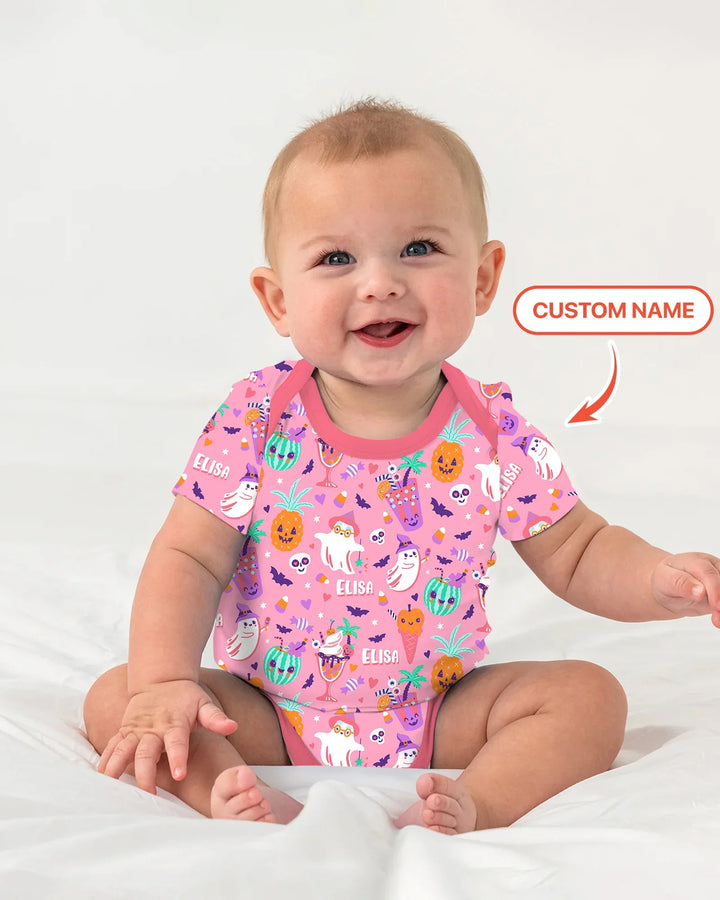 Gerippte Babykleidung mit individuellem Foto - Weich &amp; Skizzenhaft