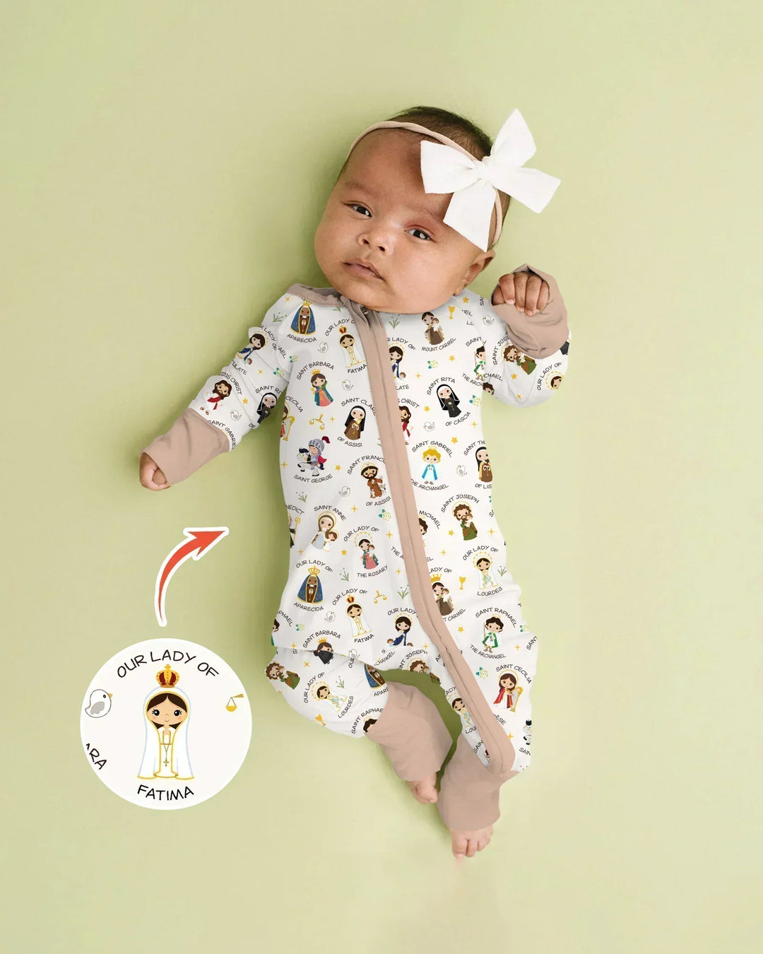 Gerippte Babykleidung mit individuellem Foto - Weich &amp; Skizzenhaft