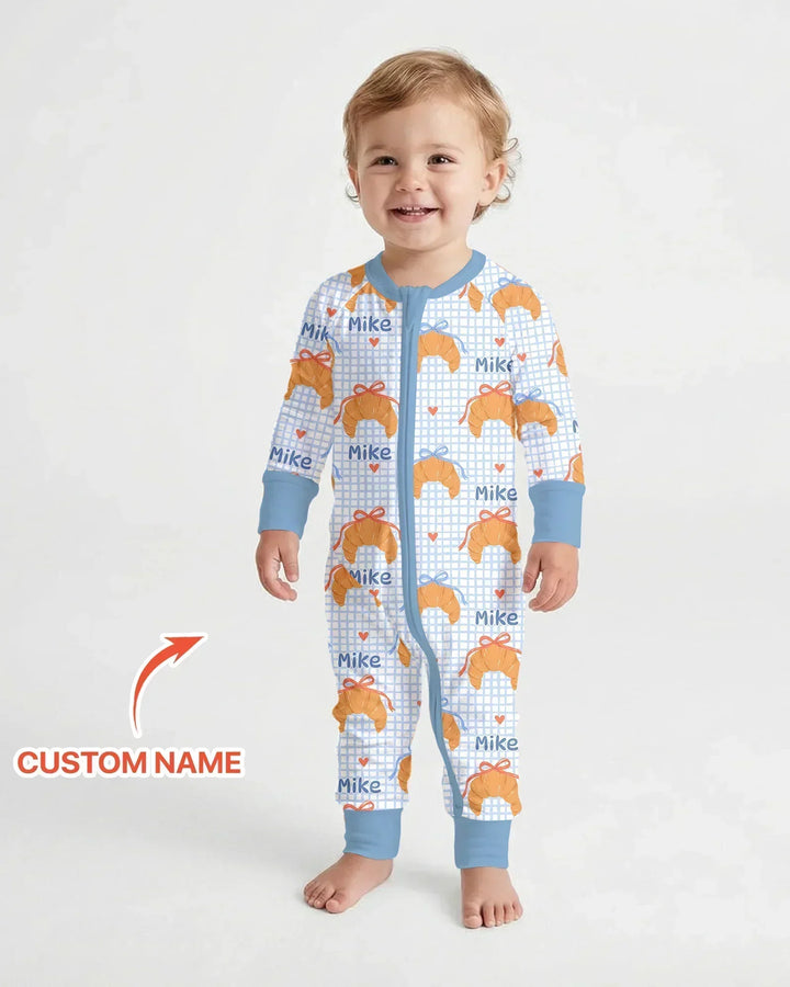 Breakfast Love Family Matching Bamboo Convertible Zippy