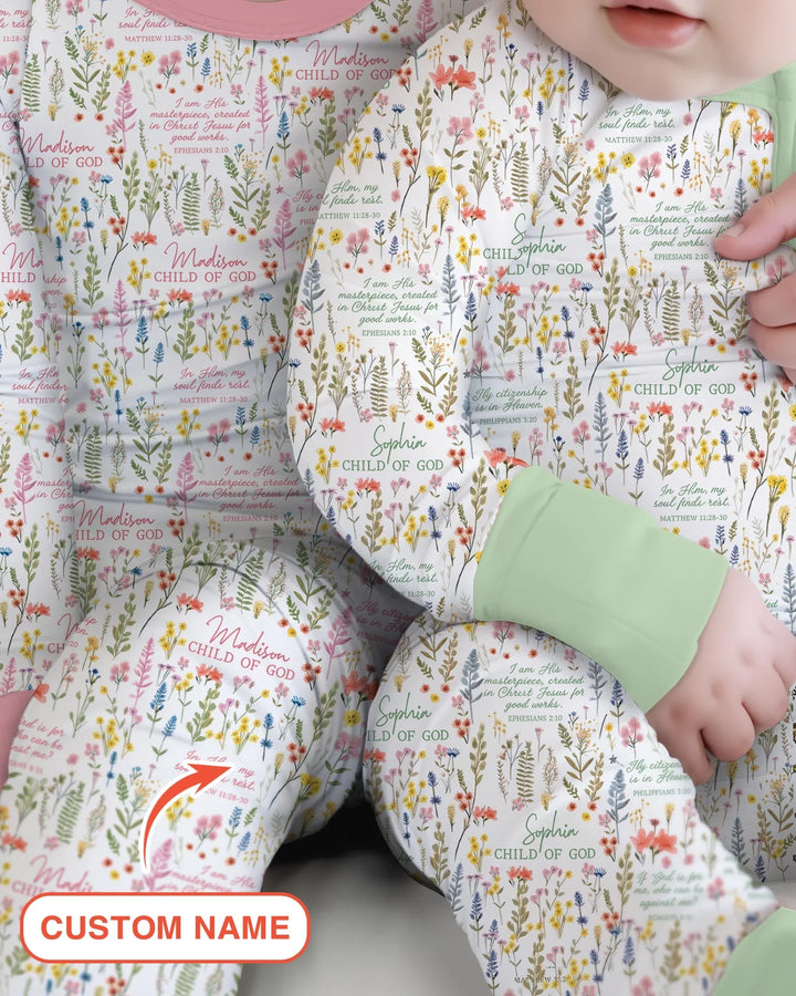 Gerippte Babykleidung mit individuellem Foto - Weich &amp; Skizzenhaft