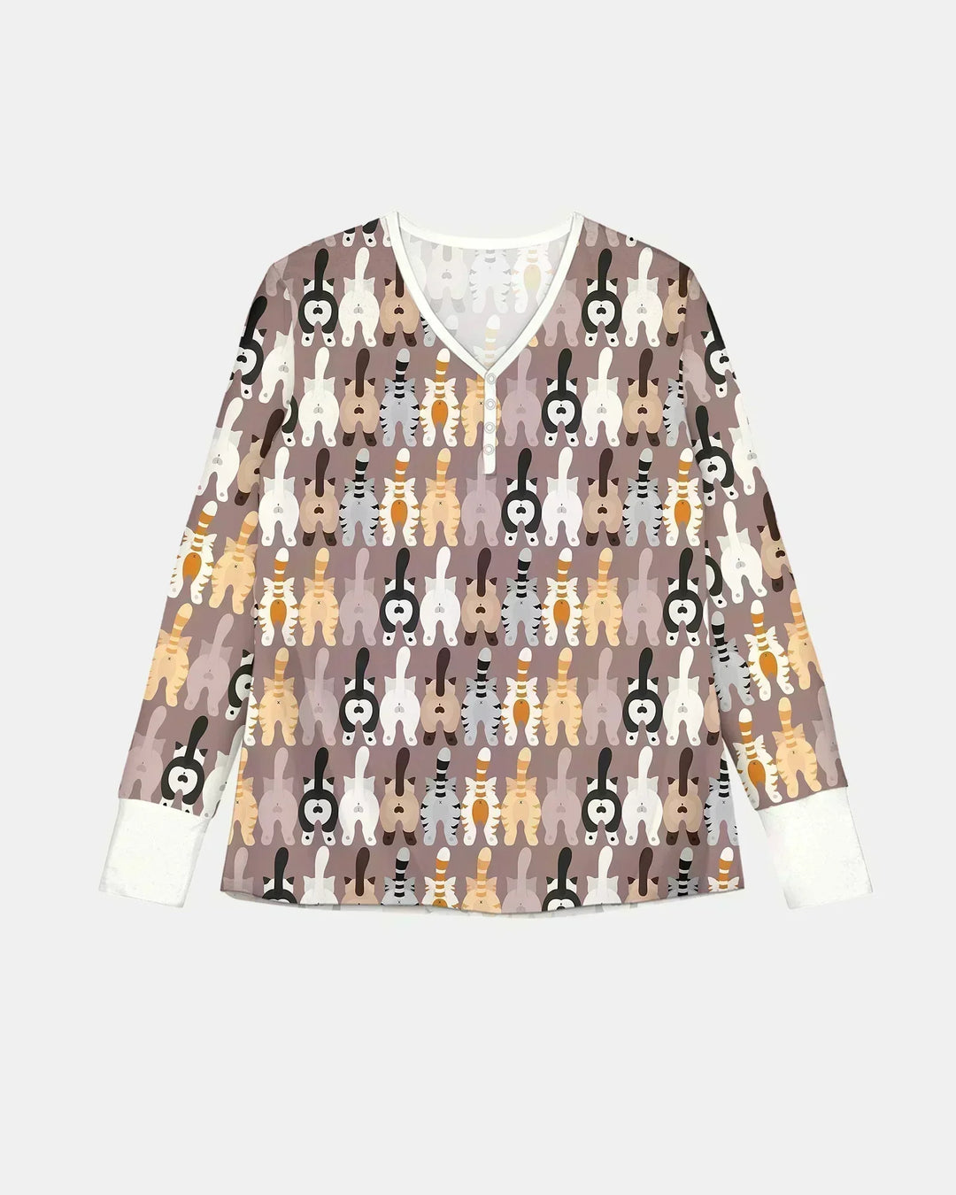 Cheeky Tails Bambus-Pyjama-Set für Damen