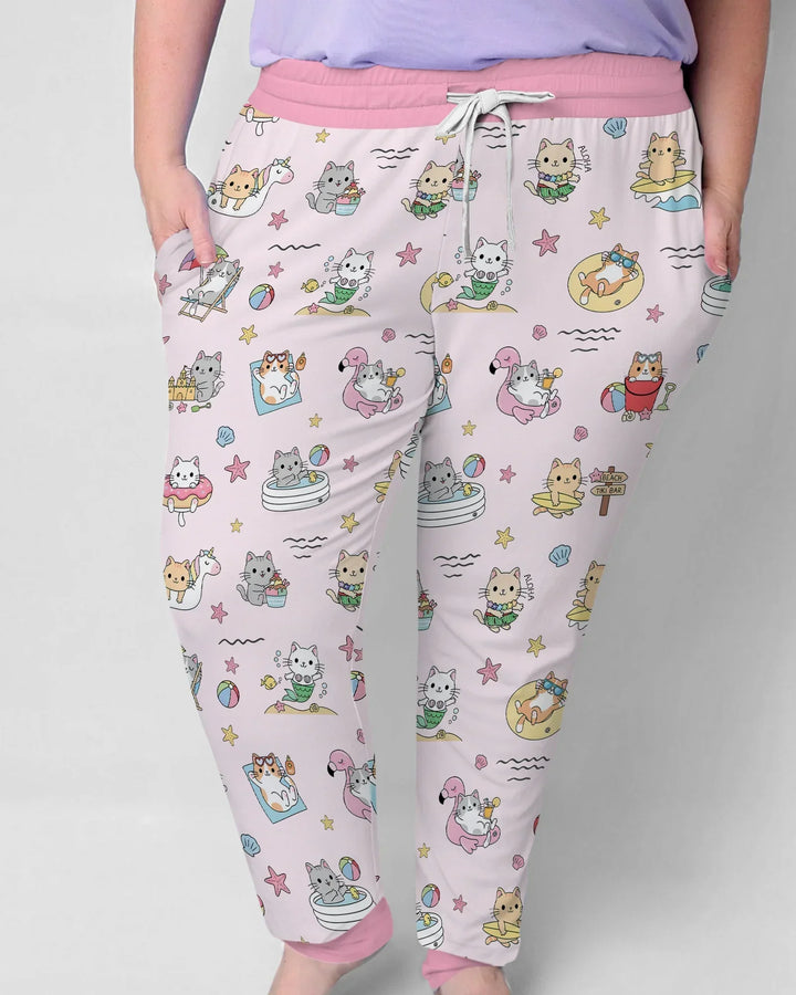 Vorlage Bambus Damen Pyjama Set