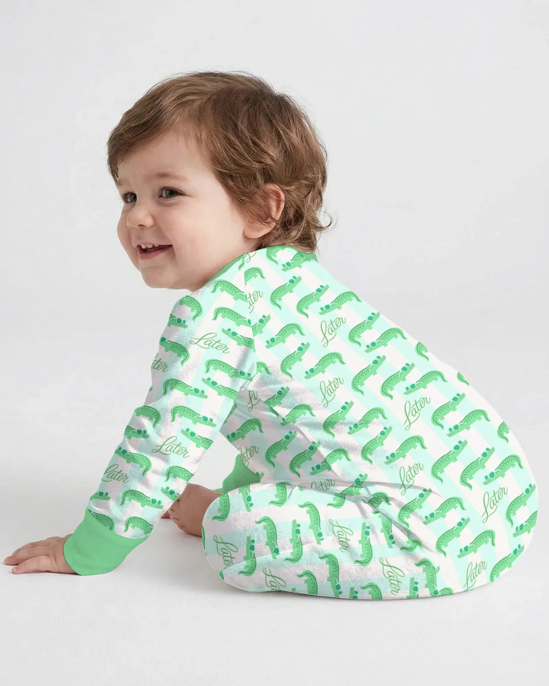 Gerippte Babykleidung mit individuellem Foto - Weich &amp; Skizzenhaft