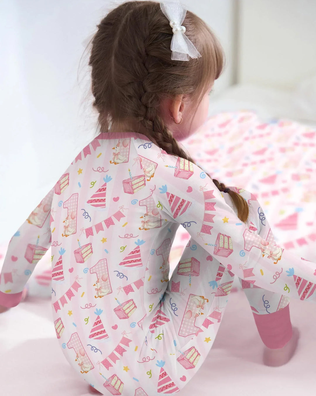 Gerippte Babykleidung mit individuellem Foto - Weich &amp; Skizzenhaft
