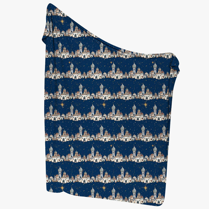 O Little Town of Bethlehem Bamboo Swaddle Blanket