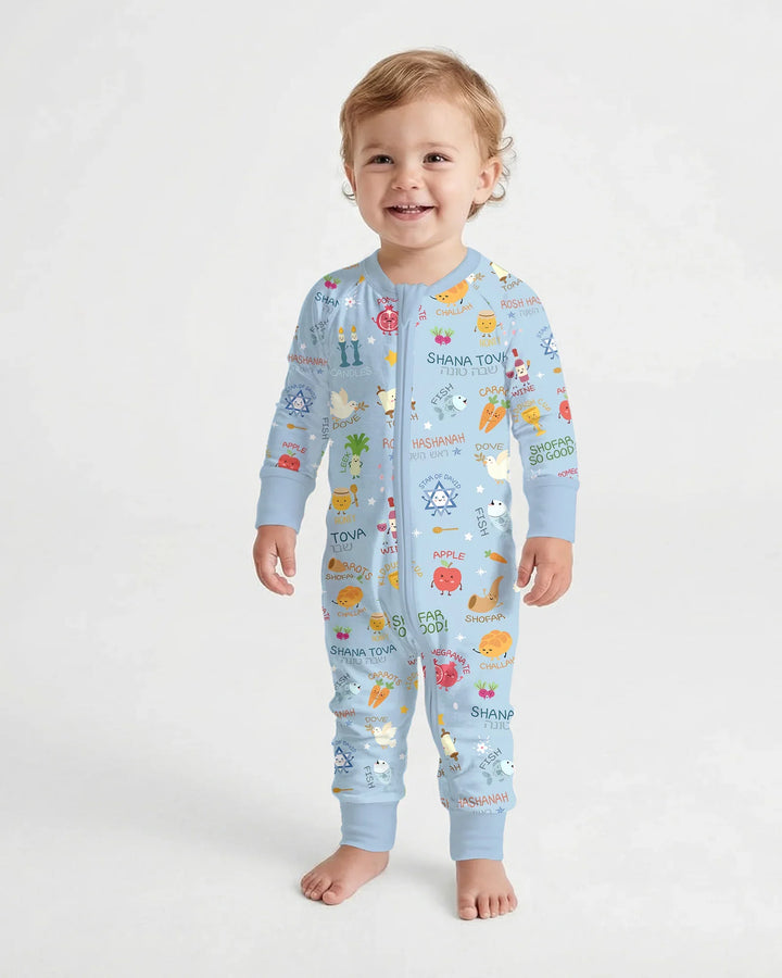 Gerippte Babykleidung mit individuellem Foto - Weich &amp; Skizzenhaft
