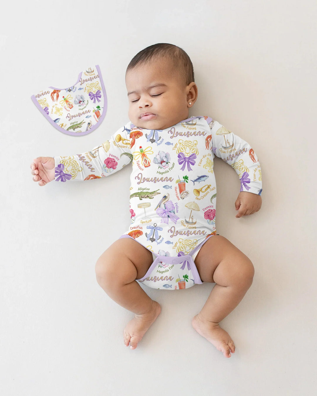 Gerippte Babykleidung mit individuellem Foto - Weich &amp; Skizzenhaft