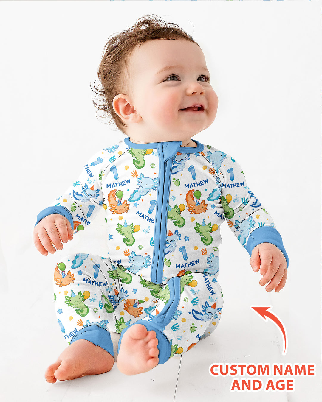 Personalized Alolt Of Fun Birthday Bamboo Convertible Zippy