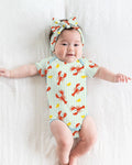 Gerippte Babykleidung mit individuellem Foto - Weich &amp; Skizzenhaft