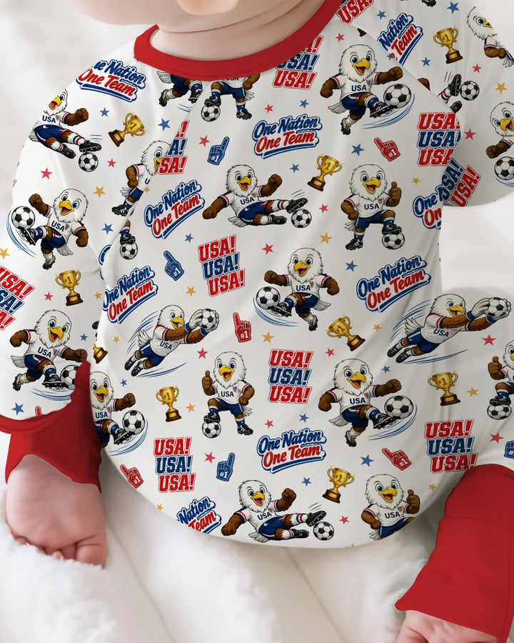 Gerippte Babykleidung mit individuellem Foto - Weich &amp; Skizzenhaft