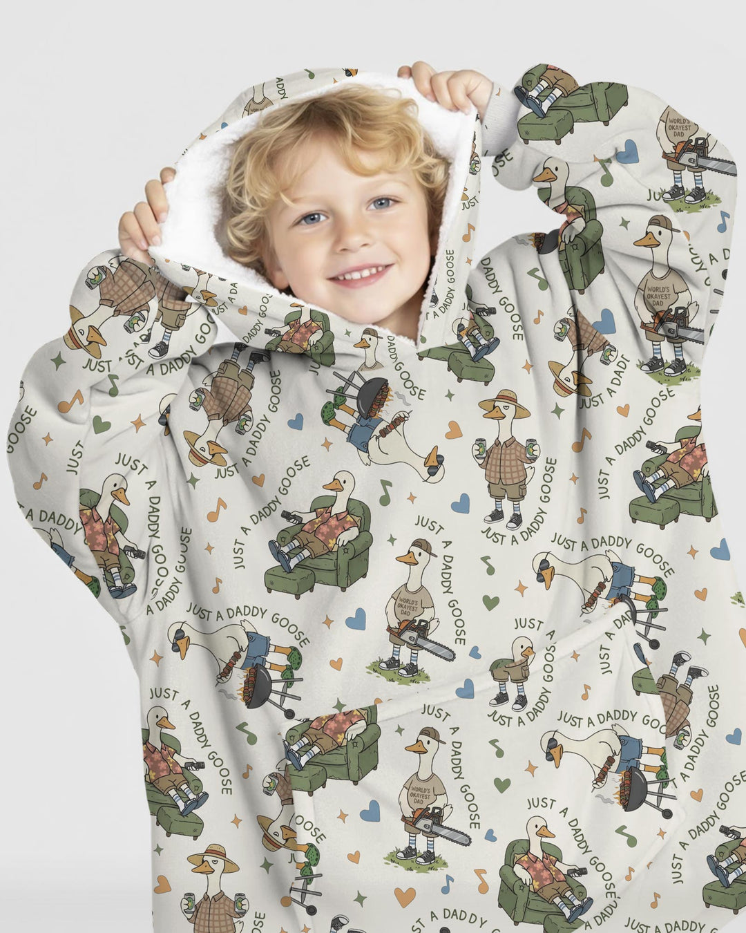 Benutzerdefinierter Bambus-Deckenhoodie (Vorlage)