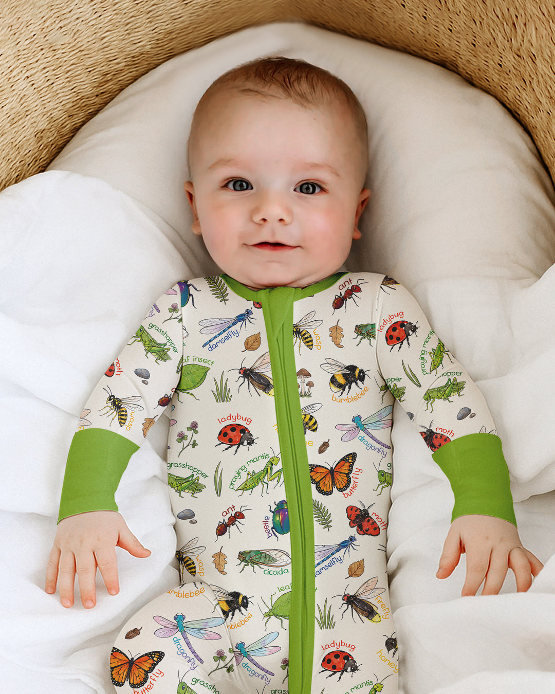 Gerippte Babykleidung mit individuellem Foto - Weich &amp; Skizzenhaft