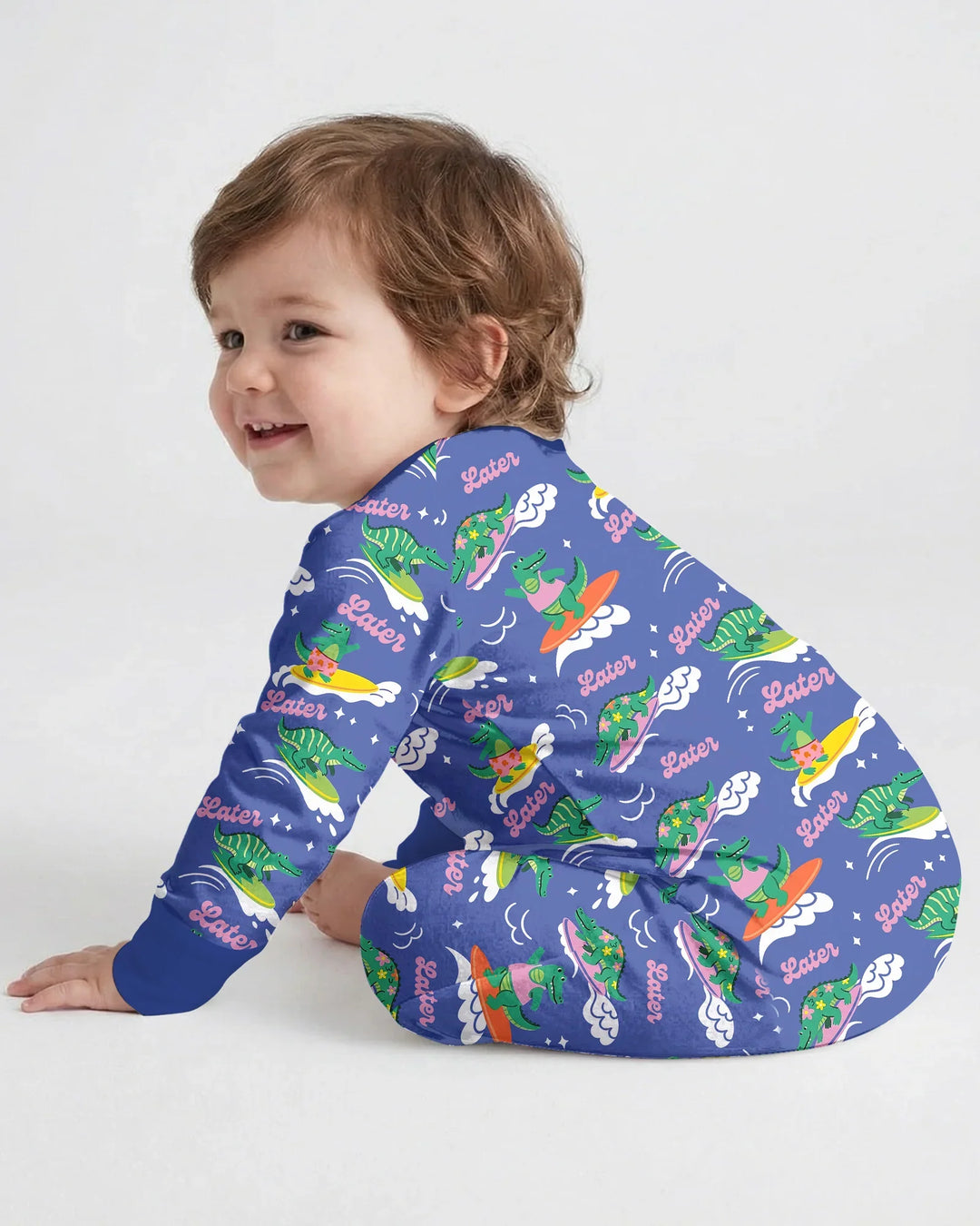 Gerippte Babykleidung mit individuellem Foto - Weich &amp; Skizzenhaft