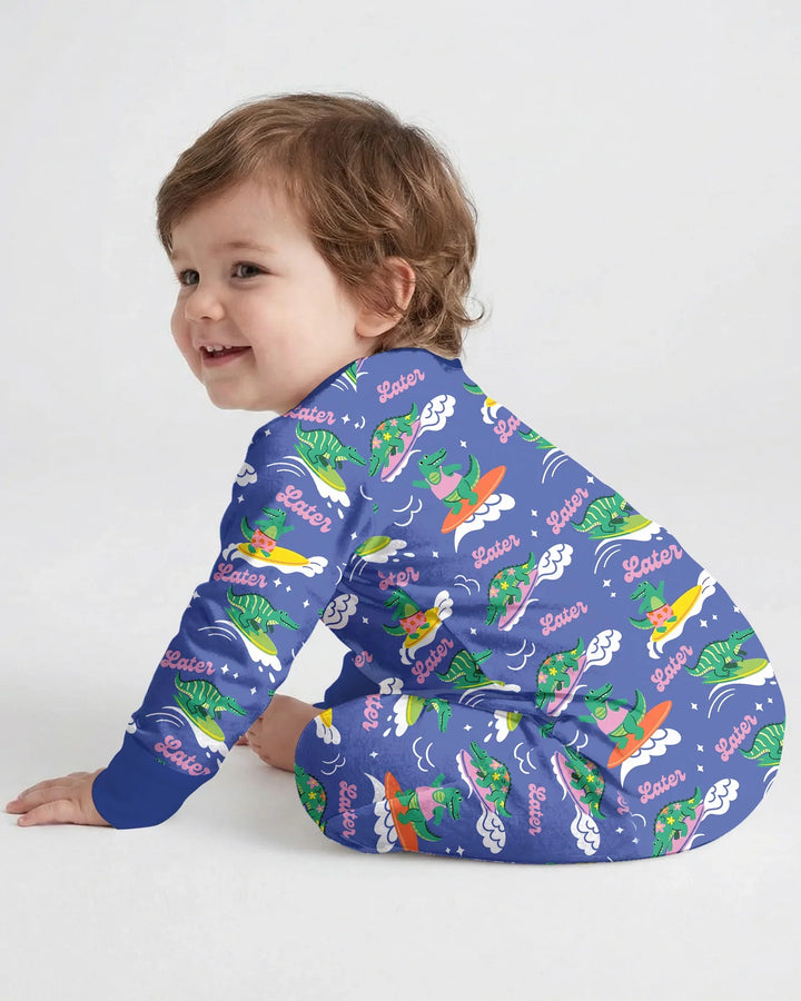 Gerippte Babykleidung mit individuellem Foto - Weich &amp; Skizzenhaft