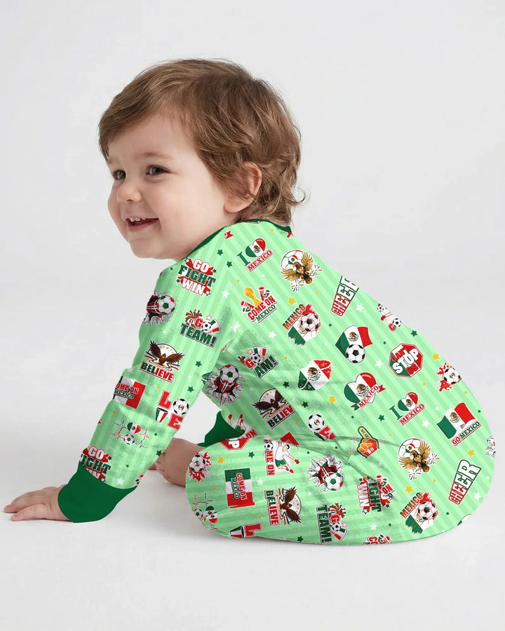 Gerippte Babykleidung mit individuellem Foto - Weich &amp; Skizzenhaft