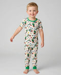 Zweiteiliges, kurzärmliges Pyjama-Set mit Marienkäfern