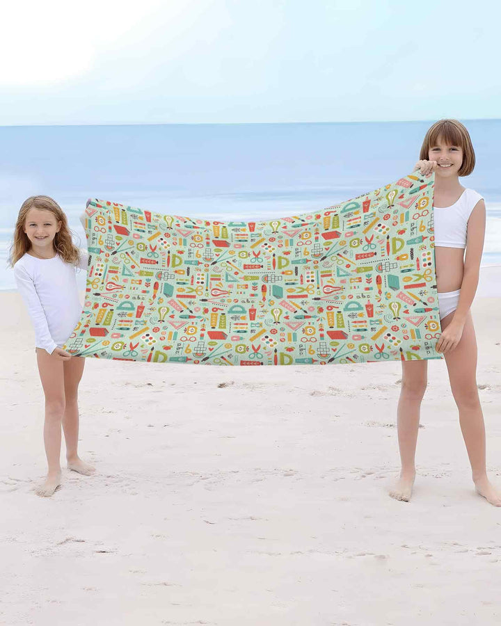 Creative Classroom Bamboo Beach Towel
