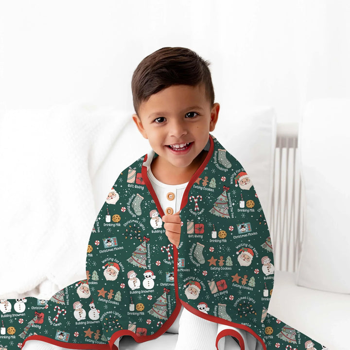Christmas Things Bamboo Blanket