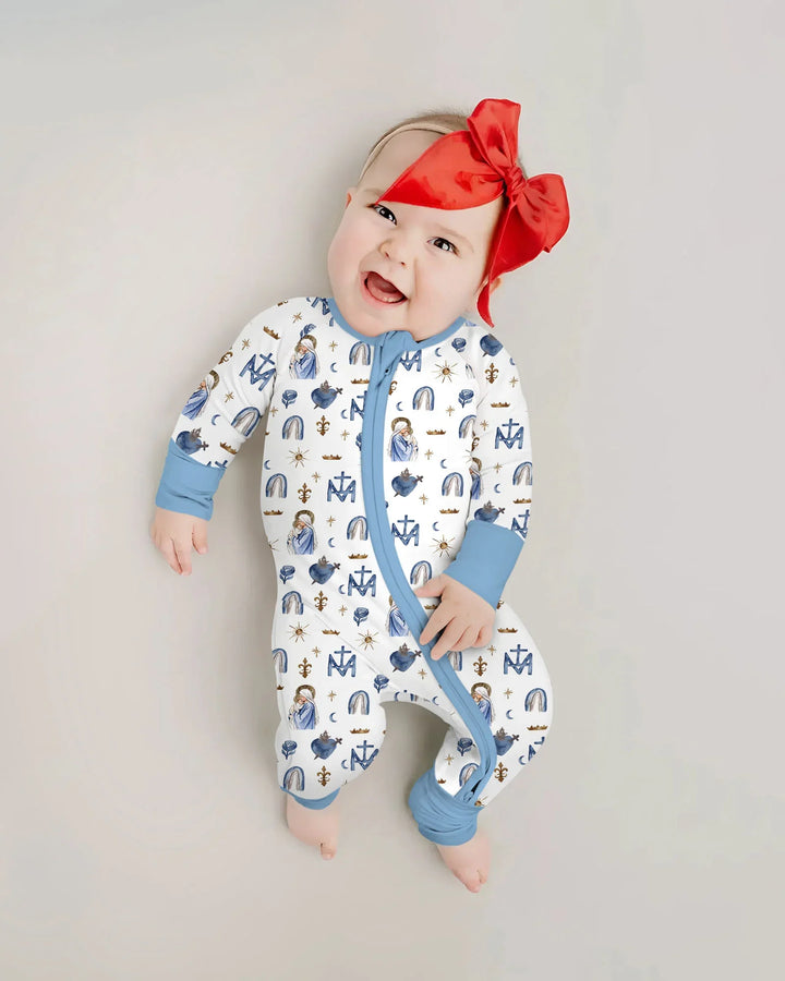 Gerippte Babykleidung mit individuellem Foto - Weich &amp; Skizzenhaft
