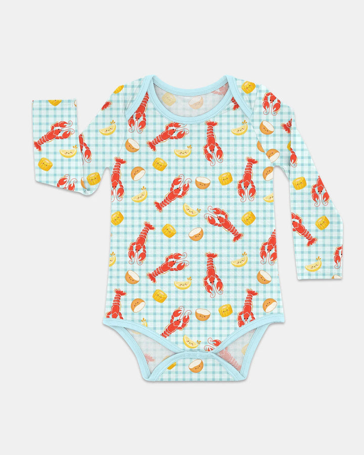 Preppy Crawfish Season Bamboo Bodysuit