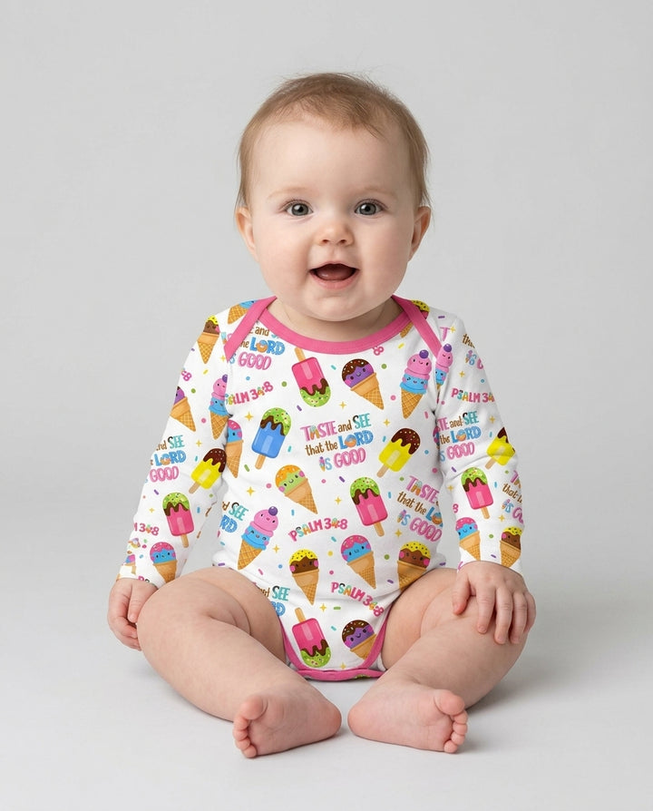 Gerippte Babykleidung mit individuellem Foto - Weich &amp; Skizzenhaft