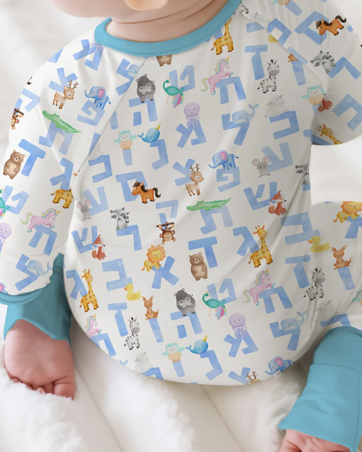Gerippte Babykleidung mit individuellem Foto - Weich &amp; Skizzenhaft