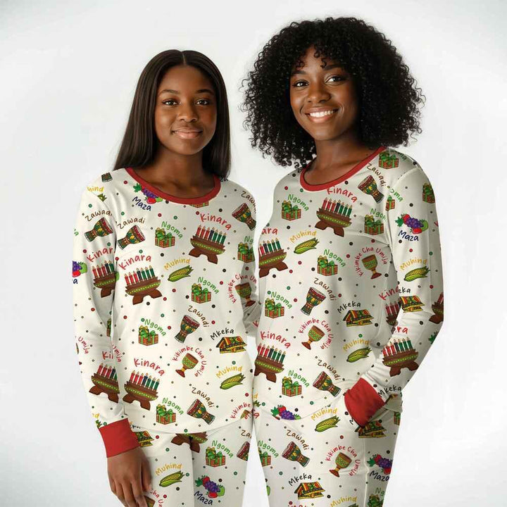 Vorlage für individuelles Damen-Pyjama-Set