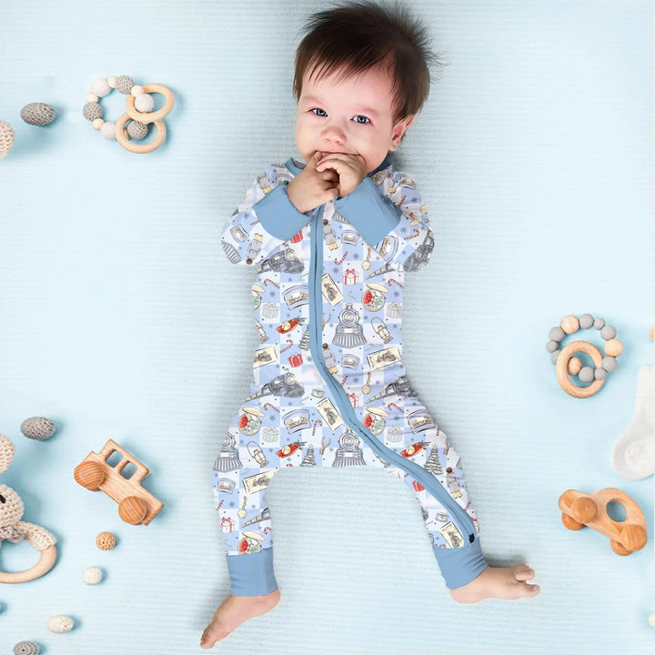 Gerippte Babykleidung mit individuellem Foto - Weich &amp; Skizzenhaft