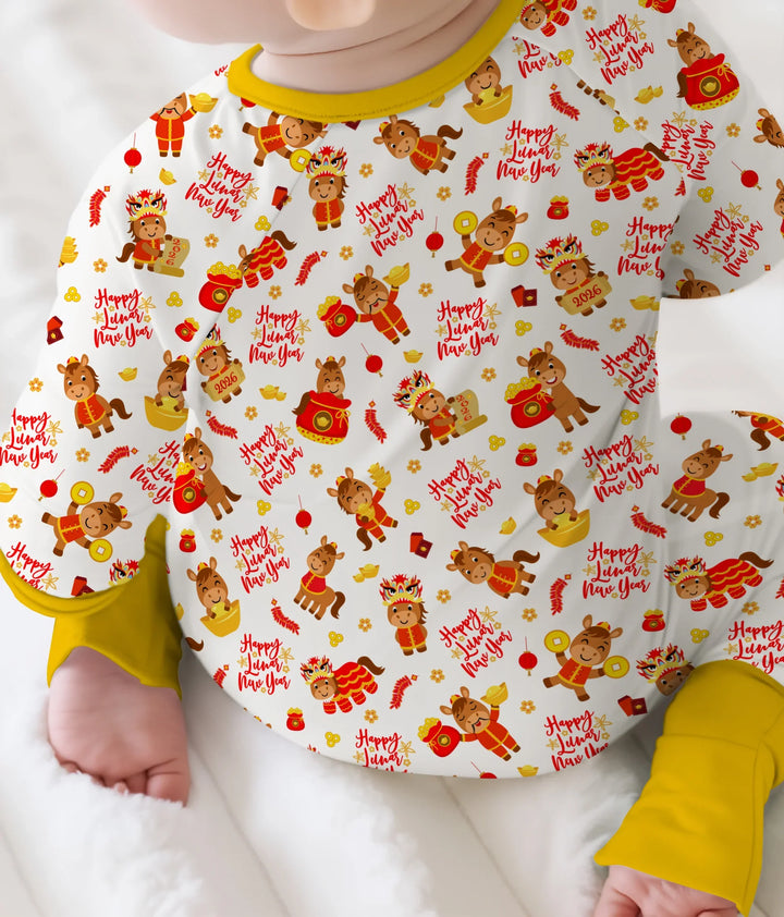 Gerippte Babykleidung mit individuellem Foto - Weich &amp; Skizzenhaft