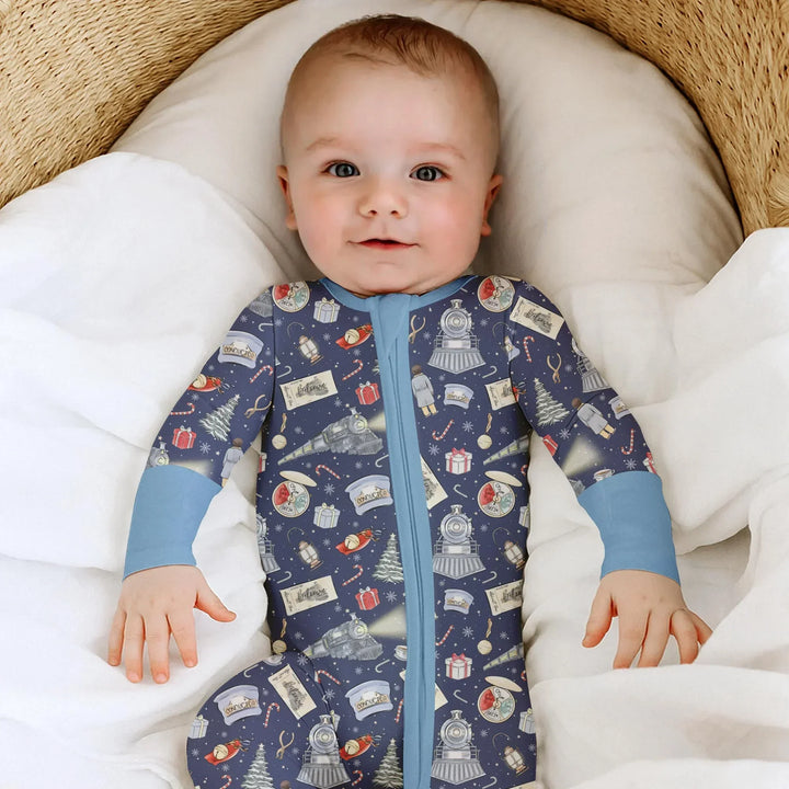 Gerippte Babykleidung mit individuellem Foto - Weich &amp; Skizzenhaft