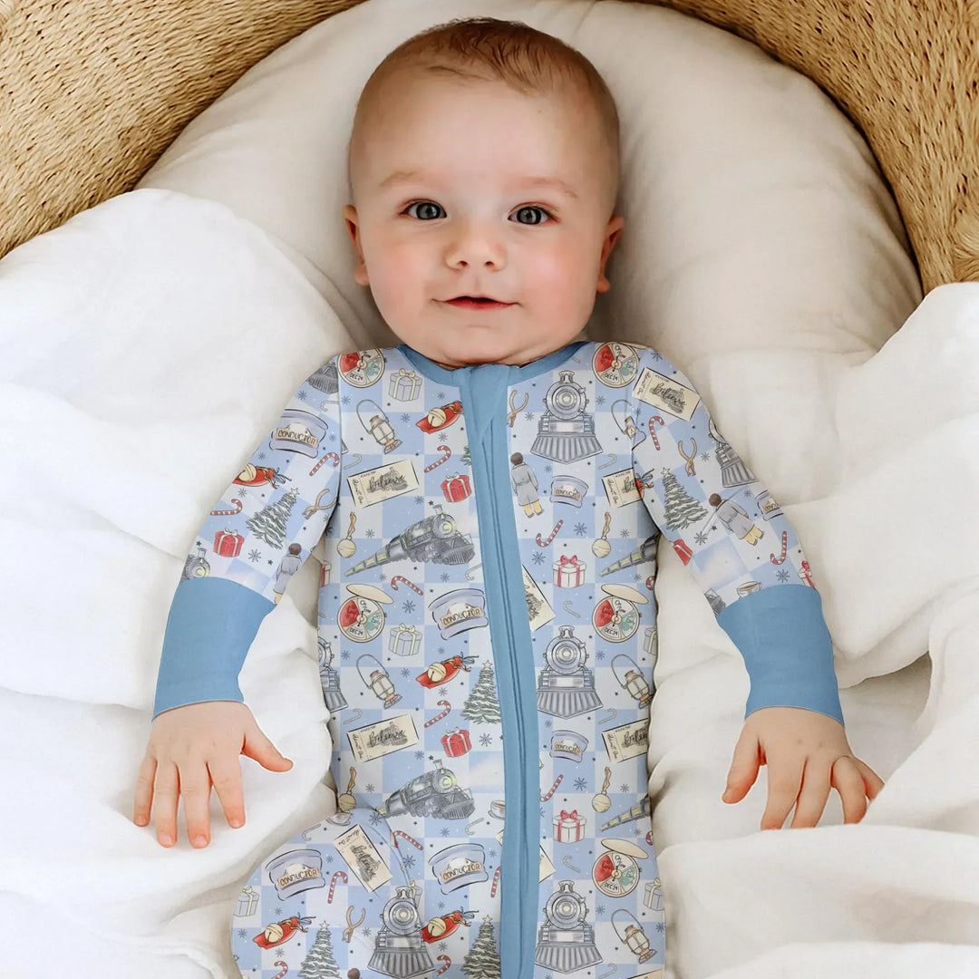 Gerippte Babykleidung mit individuellem Foto - Weich &amp; Skizzenhaft